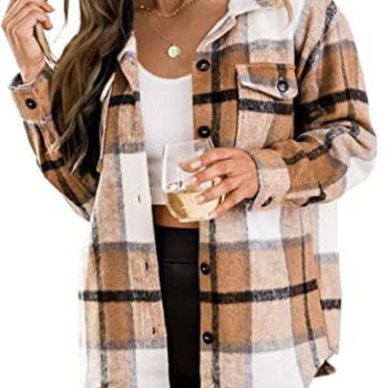 Womens Cute Corduroy Jacket Aztec Plus Size Shacket Button Down Long Sleeve Shirt Fall Shackets Winter Outfits Coats