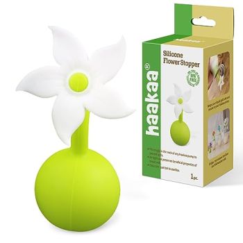 Flower Stopper Breastpump Stopper Manual Breast Pump Silicone Flower Stopper 100% Food Grade Silicone BPA PVC and Phthalate Free 1 pc