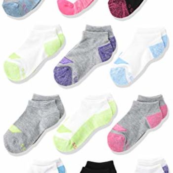 girls Cool Comfort Ankle Multipack fashion liner socks