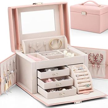 Jewelry Box Organizer for Girls Women