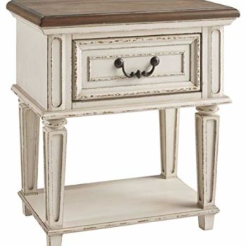 Realyn Traditional Cottage 1 Drawer Nightstand