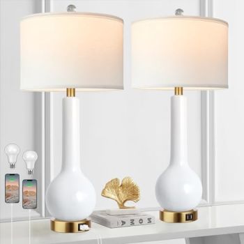 Ceramic Table Lamp Set of 2