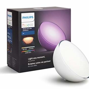 Philips Hue Go White and Color Portable Dimmable LED Smart Light Table Lamp (Requires Hue Hub