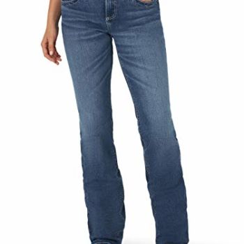 Women's Q-Baby Mid Rise Boot Cut Ultimate Riding Jean