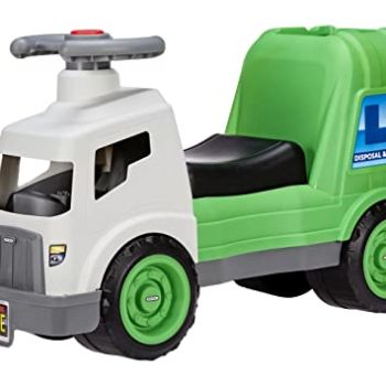 Dirt Diggers Garbage Truck Scoot Ride On