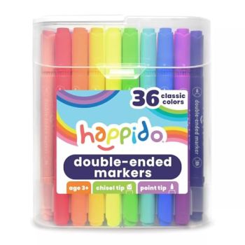 Happido Double Ended Washable Markers for Kids