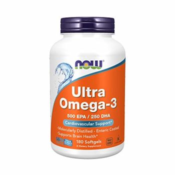 - Ultra Omega-3 500 EPA/250 DHA - 180 Softgels