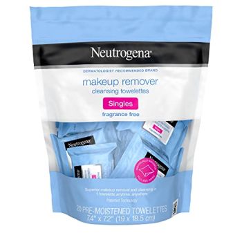 Fragrance-Free Makeup Remover Cleansing Towelette Singles