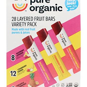 Pure Organic Layered Bars Variety Pack 28 count (Pack of 1).