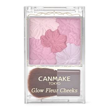 Glow Fleur Cheeks 16 Lilac Fleur Teak Powder Teak Pink Glossy Transparent