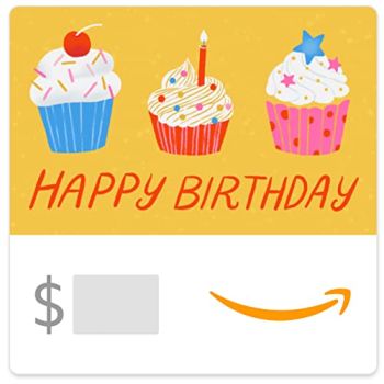 eGift Card - Milestone Happy Birthday Cupcake