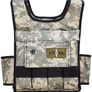 Cross101 Adjustable Camouflage Weighted Vest