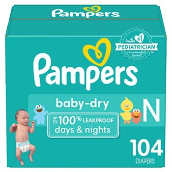 Baby Dry Diapers Size 0