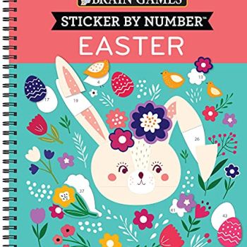 Brain Games - Sticker by Number: Easter