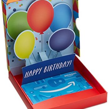 .com Gift Card in a Birthday Pop-Up Box