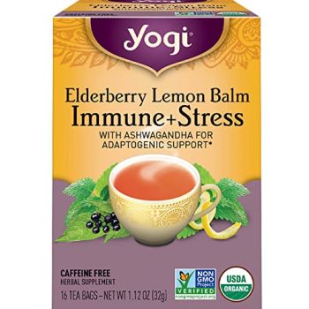 Elderberry Lemon Balm Immune and Stress Support (4 Pack)