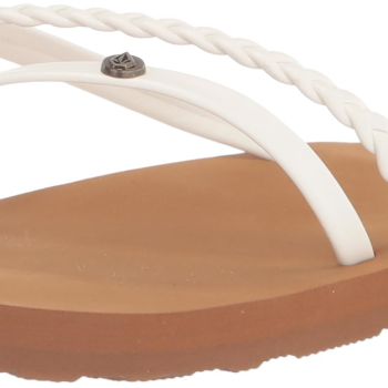 Women's Thrills Sandal Flip-Flop, White-New, 8