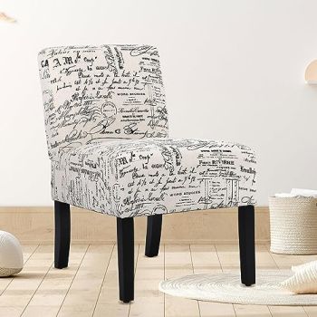 Armless Accent Chair