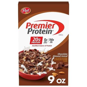Premier Protein Chocolate Almond cereal
