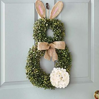 Cottontail Easter Bunny Wreath