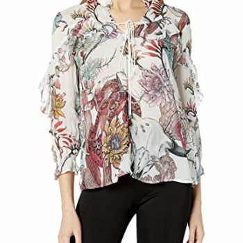 Women's Desert Garden Print Top