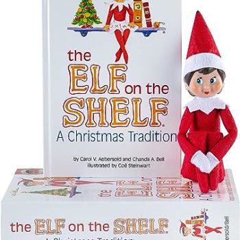 Elf on The Shelf: A Christmas Tradition (Blue-Eyed Girl Scout Elf)