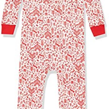 Unisex Toddlers' Snug-Fit Cotton Footed Sleeper Pajamas