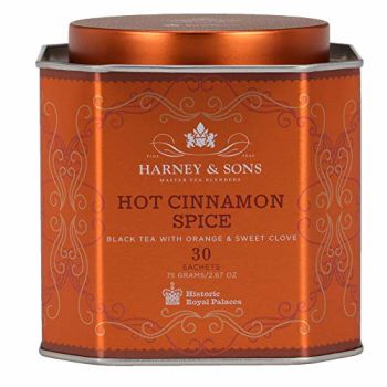 Hot Cinnamon Spice Tea Tin