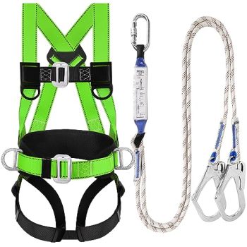 Safety Harness Fall Protection Kit: Full Body Roofing harnesses