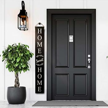 Tall Outdoor Welcome Sign For Front Door