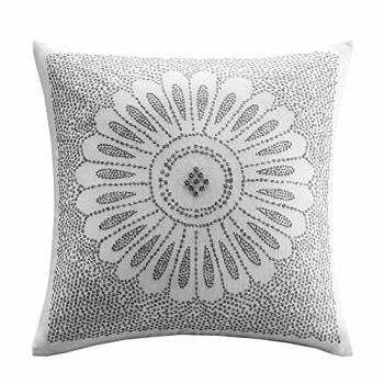 Sofia Mid Century Modern Cotton Square Decorative Pillow Sofa Cushion Lumbar