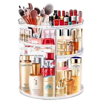 360 Acrylic Rotation Makeup Organizer