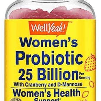 25 Billion Probiotics for Women Gummies