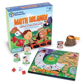 Math Island Addition & Subtraction Game