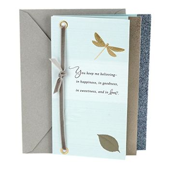 Anniversary Card (Dragonfly and Leaf)