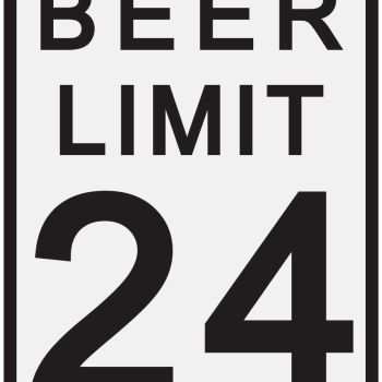 Beer Limit 12" x 8" Tin Funny Traffic Sign Man Cave Decor Garage/Beer Sign Dorm Room Decor