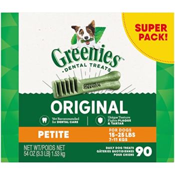 GREENIES Original Petite Natural Dental Care Dog Treats