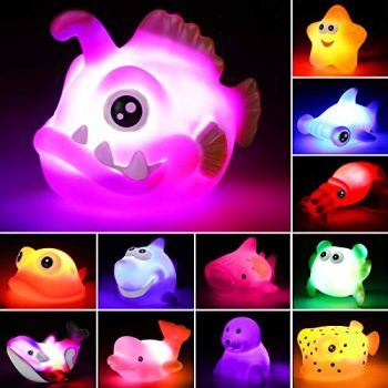 12 Pcs Light Up Ocean Sea Animal Set