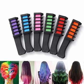 2024 Disposable DIY Hair Color Temporary Washable Hair Color Chalk Comb Instantly Dye Mascara Hair Chalk Gift for Women Girl