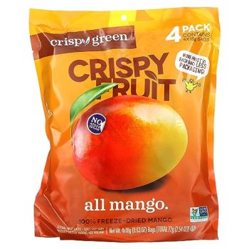 CRISPY GREEN Freeze Dried Mango, 2.54 OZ