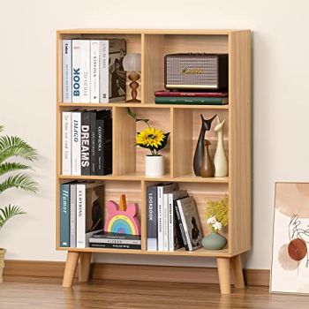 Wooden 7 Cube Book Shelf