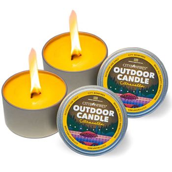 City Bonfires Outdoor Candle 2 Pack ($17.95 Each) Citronella