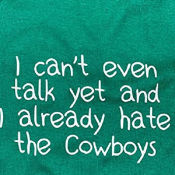 Eagles fans baby bodysuit Eagles onesie® infant one piece hate the Cowboys onesie®