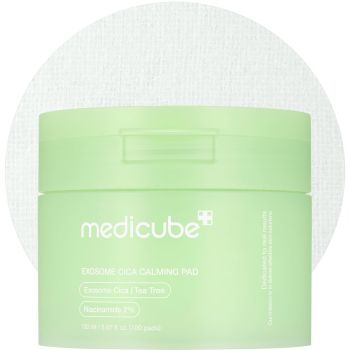 Exosome CICA Tea Tree Calming Toner Pads for Sensitive Skin