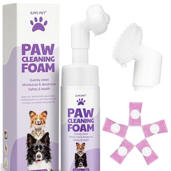 No-Rinse Paw Cleaner Foam-Waterless Paw Cleaner