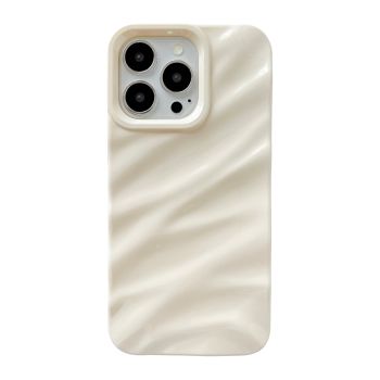 for iPhone 13 Pro Case,Water Ripple Pattern Curly Wave Shape Soft Compatible