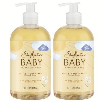 Shea Moisture Raw Shea Chamomile & Argan Oil Baby Wash & Shampoo