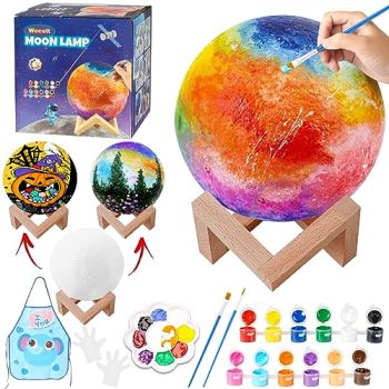 Paint Your Own Moon Lamp Kit