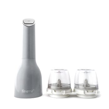 's Award-Winning Battery Operated Salt and Pepper Grinder Set