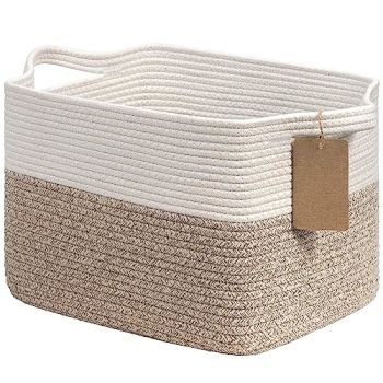 Woven Storage Basket for Shelves